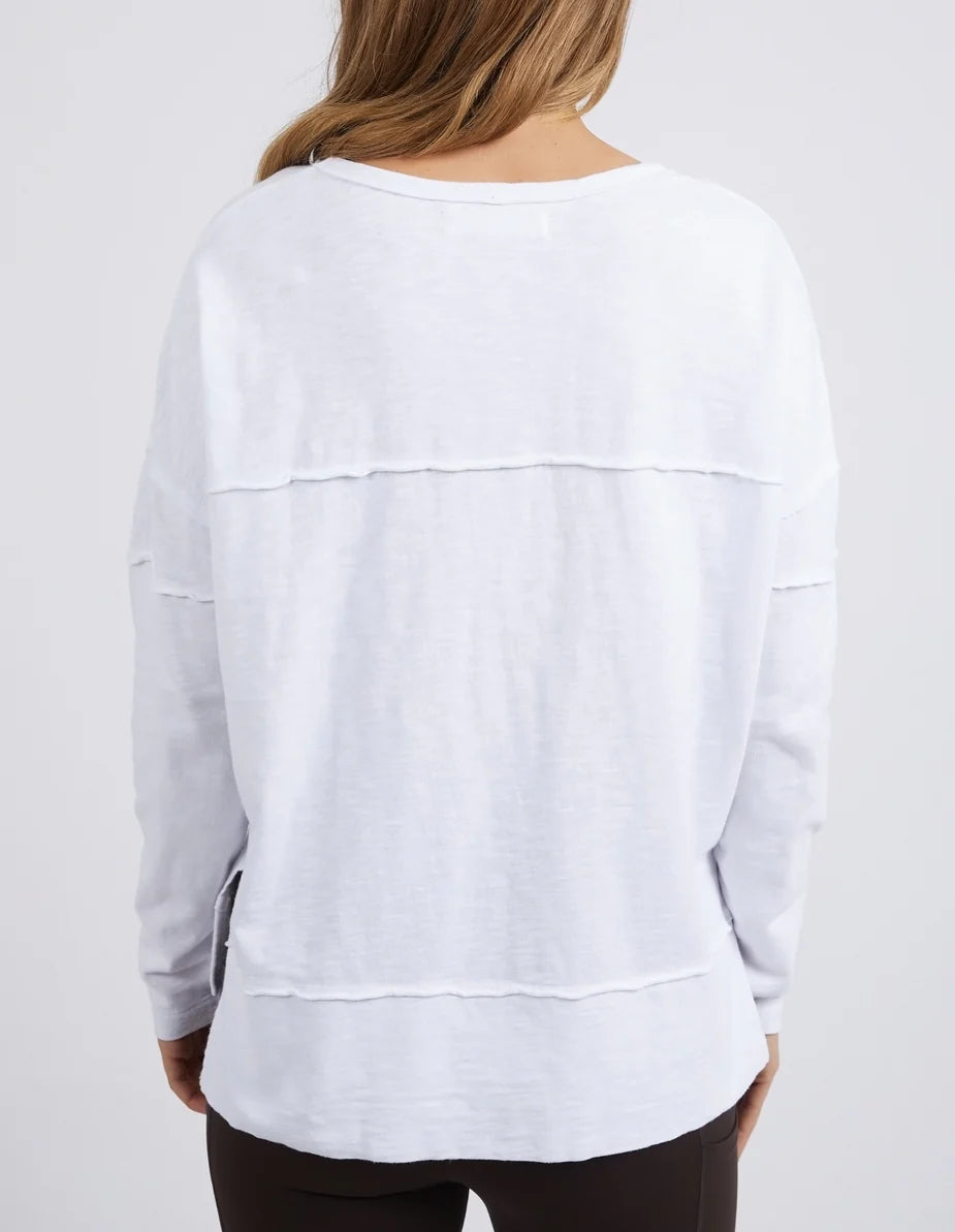 Foxwood - THROW ON TEE - WHITE