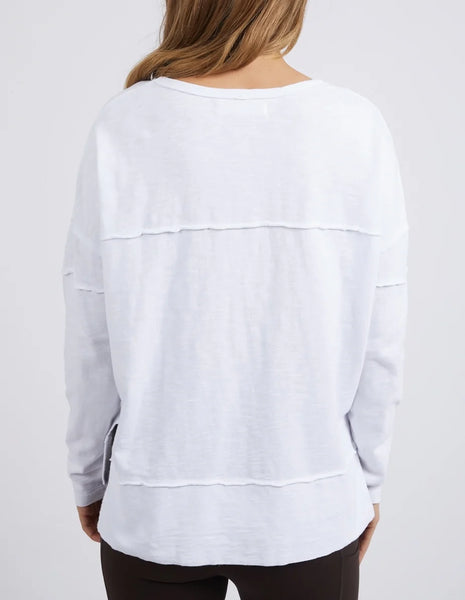 Foxwood - THROW ON TEE - WHITE