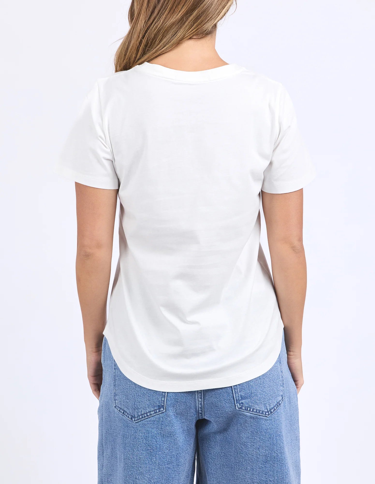 Foxwood - WILD ROSE TEE - VINTAGE WHITE
