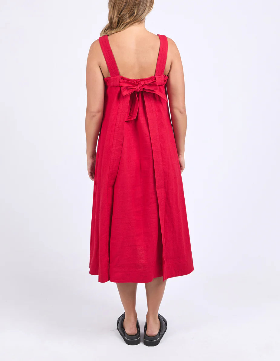 Foxwood - LOURDES DRESS - CRIMSON