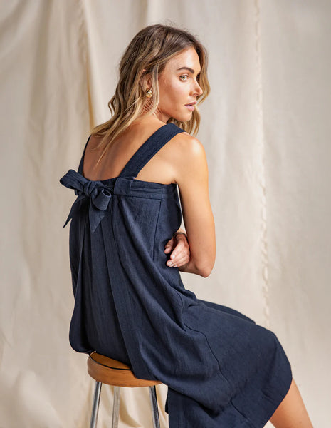 Foxwood - LOURDES DRESS - NAVY