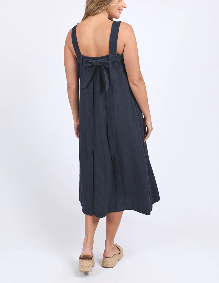 Foxwood - LOURDES DRESS - NAVY