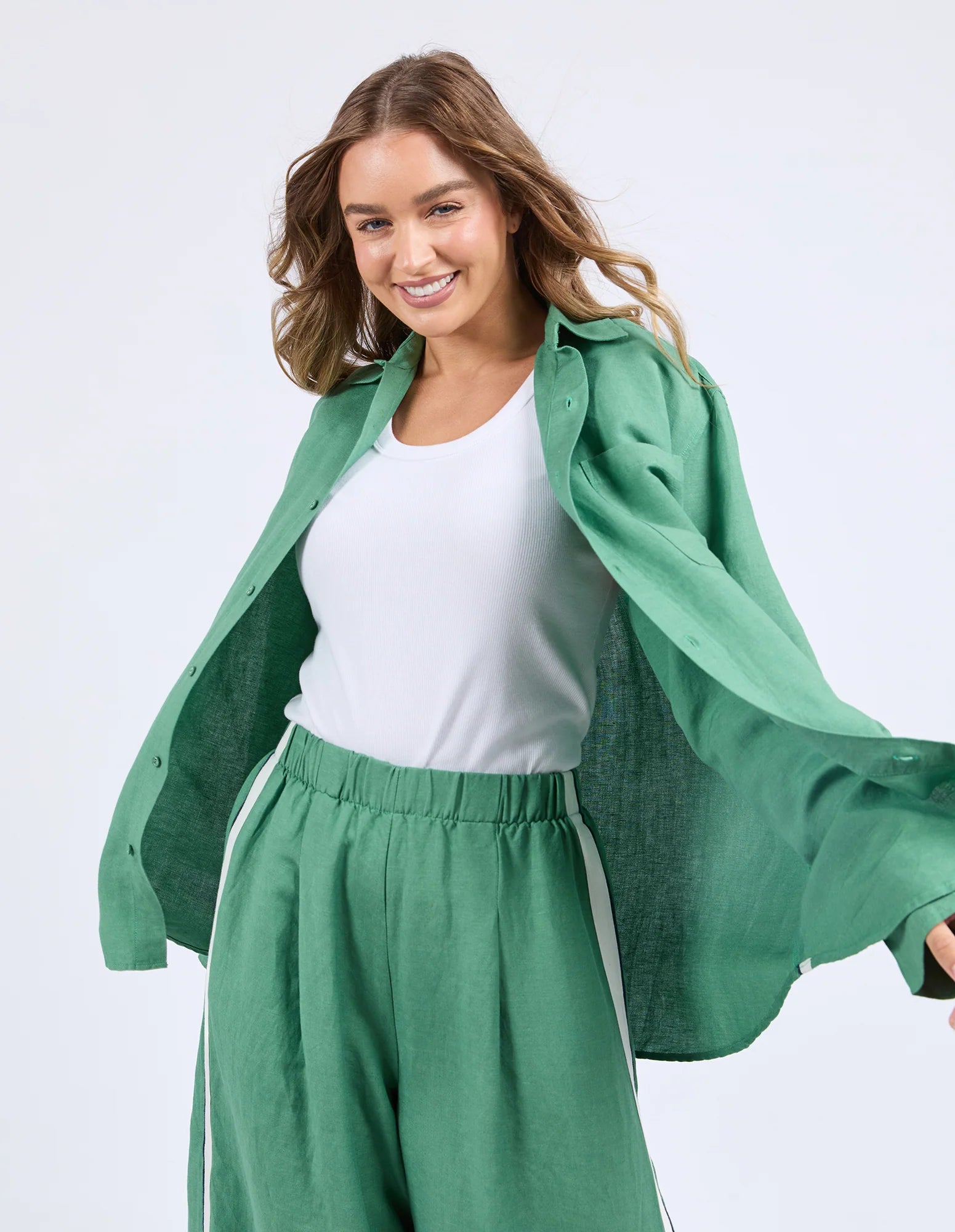 FOXWOOD - ELEMENTAL SHIRT - GREEN