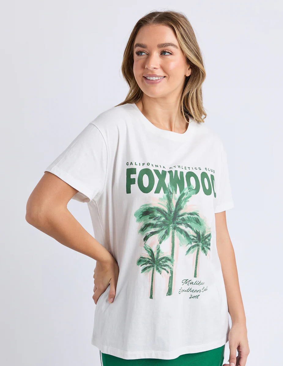 Foxwood - MALIBU TEE - VINTAGE WHITE