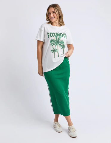 Foxwood - MALIBU TEE - VINTAGE WHITE