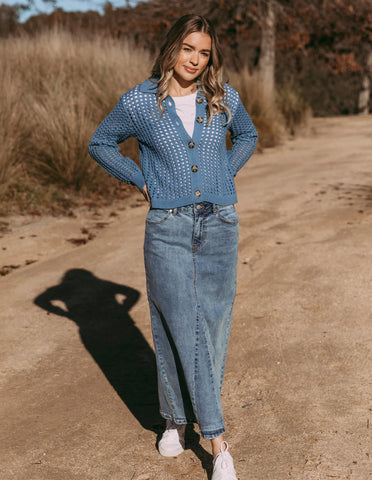 Foxwood - PARSONS COMFORT SKIRT - CLASSIC WASH