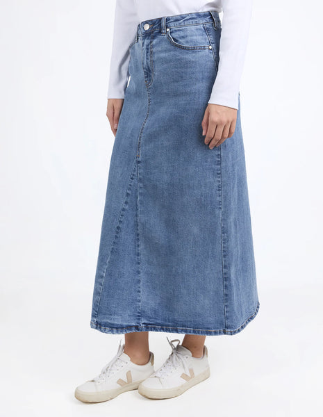 Foxwood - PARSONS COMFORT SKIRT - CLASSIC WASH