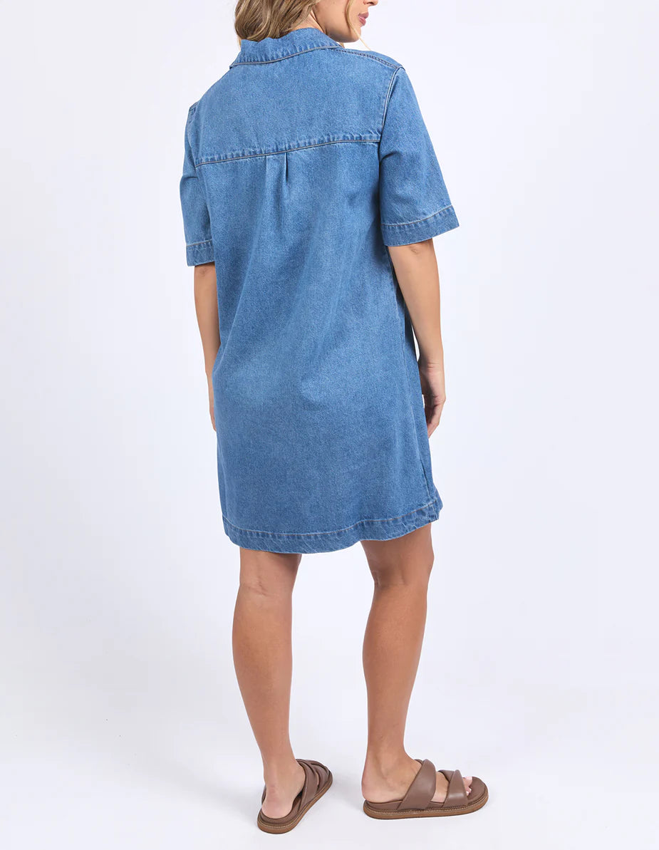 Foxwood - MONTE SHIRT DRESS - BLUE