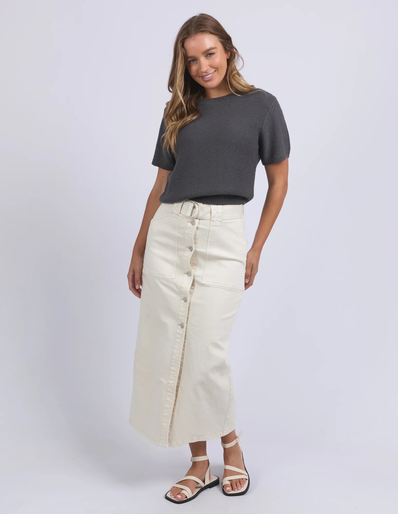 FOXWOOD - ACE SKIRT - ECRU