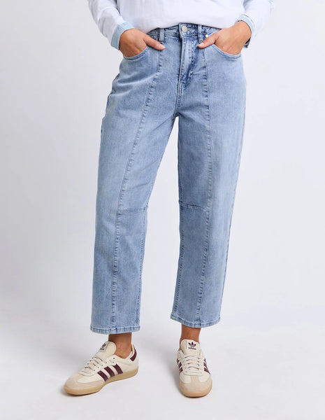 Foxwood - AMBROSE BARREL JEAN - LIGHT BLUE