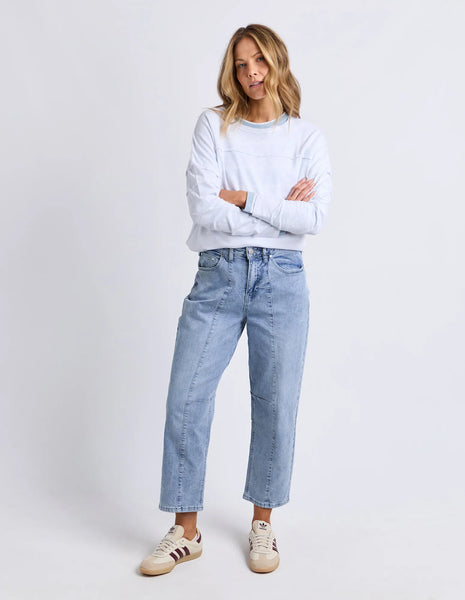 Foxwood - AMBROSE BARREL JEAN - LIGHT BLUE