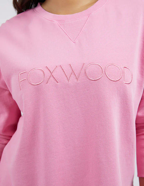 Foxwood - Simplified Crew - BUBBLEGUM PINK
