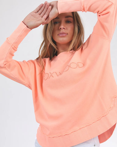 Foxwood - Simplified Crew - NEON PEACH