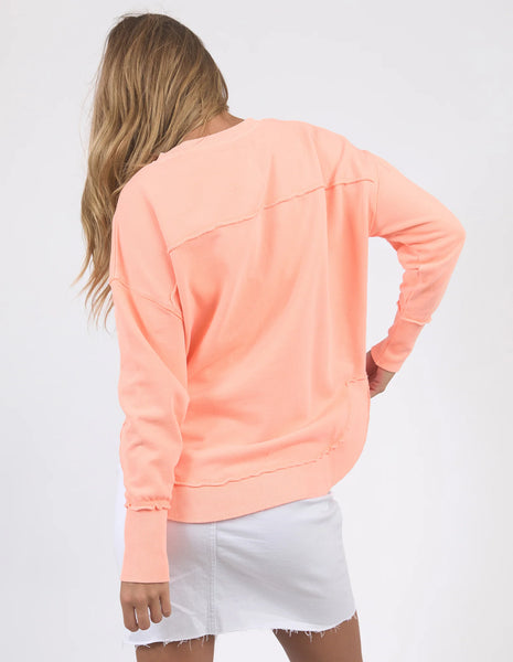 Foxwood - Simplified Crew - NEON PEACH