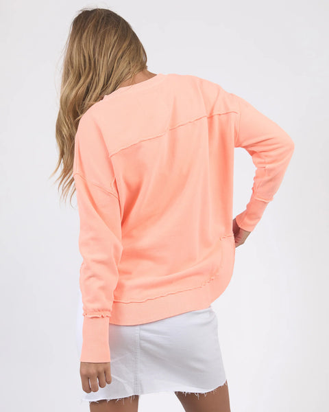 Foxwood - Simplified Crew - NEON PEACH