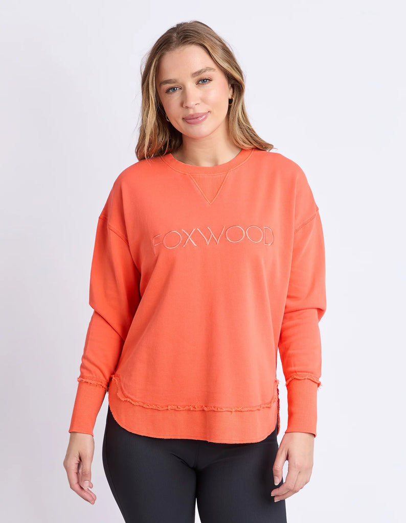 Foxwood - SIMPLIFIED CREW - ORANGE RED