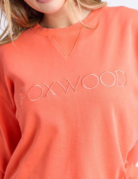 Foxwood - SIMPLIFIED CREW - ORANGE RED
