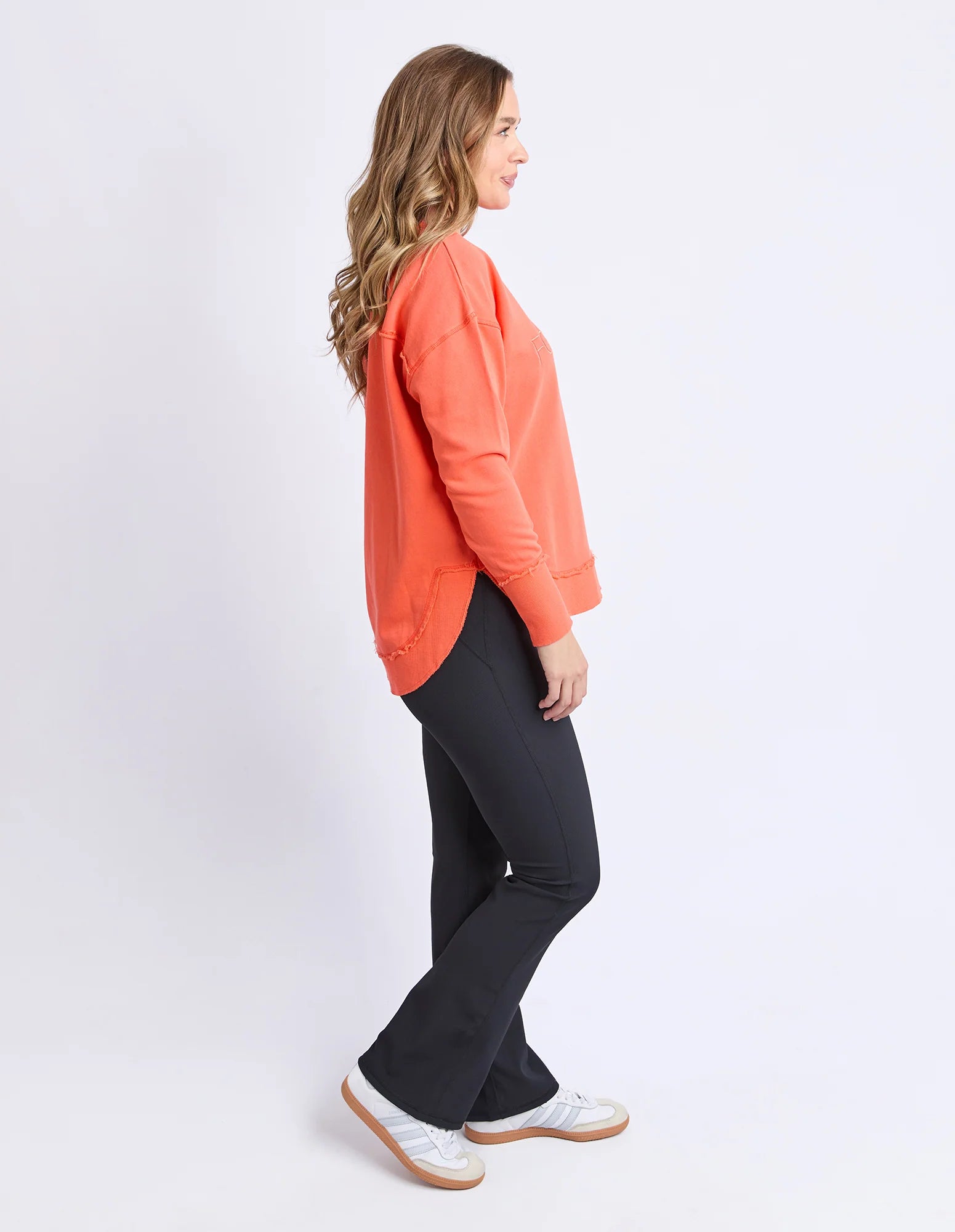 Foxwood - SIMPLIFIED CREW - ORANGE RED