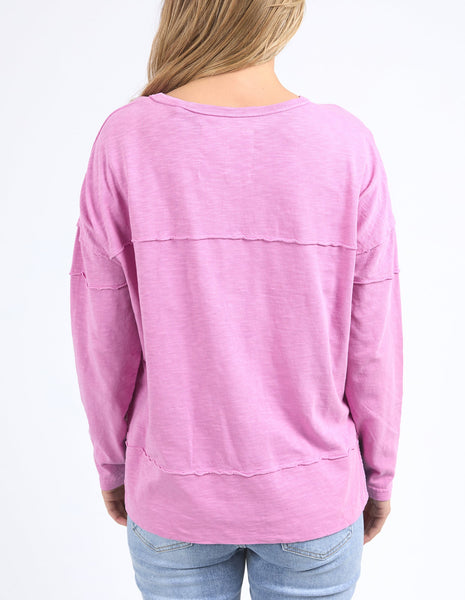 Foxwood - JAYNE THROW ON TOP - FUCHSIA