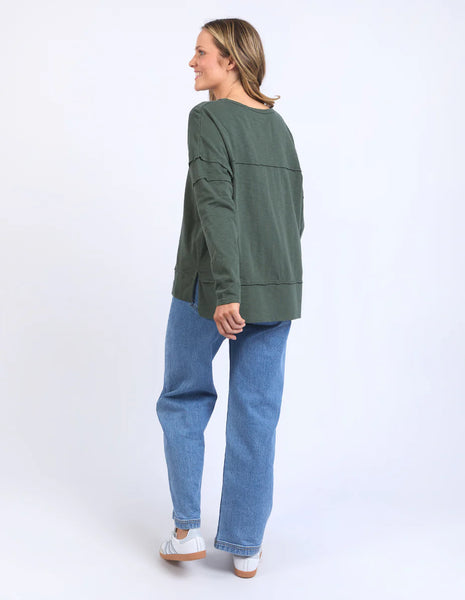 Foxwood - JAYNE THROW ON TOP - KHAKI