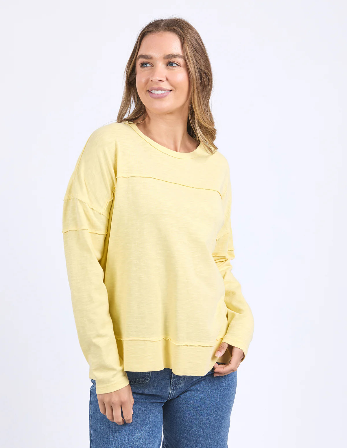 Foxwood - JAYNE THROW ON TOP - LEMON