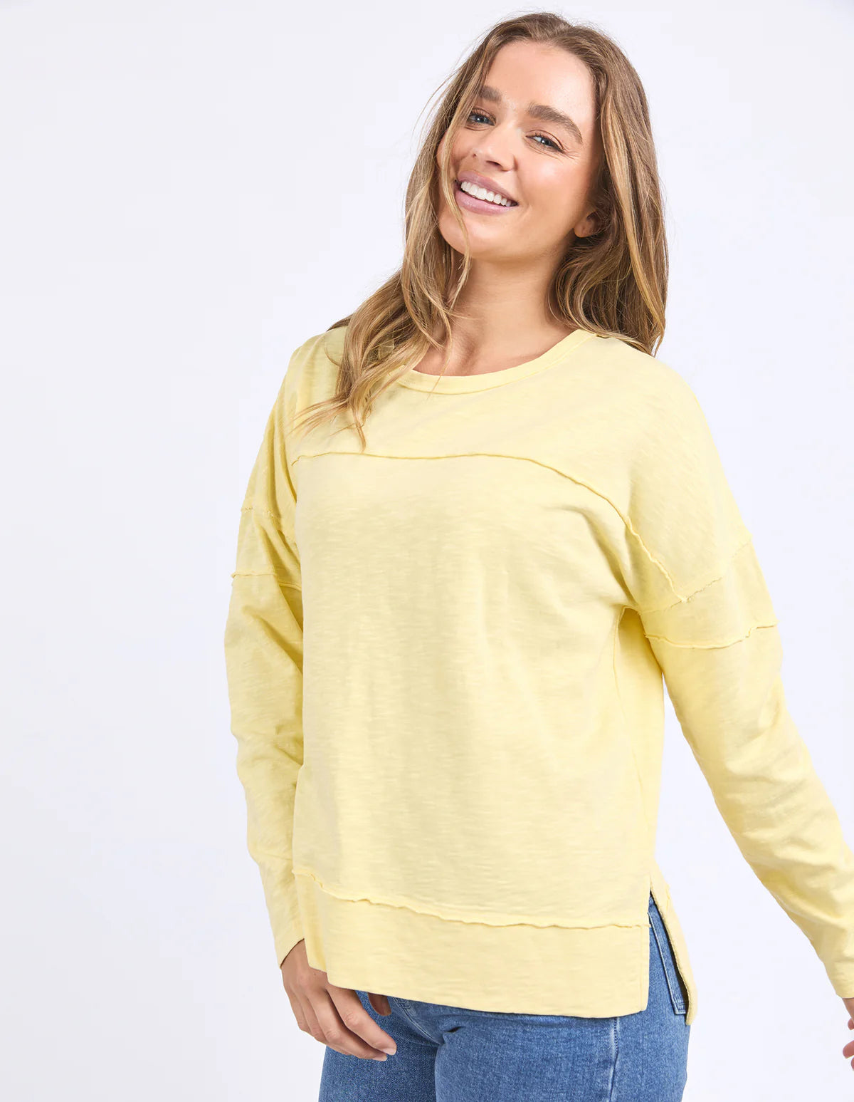 Foxwood - JAYNE THROW ON TOP - LEMON