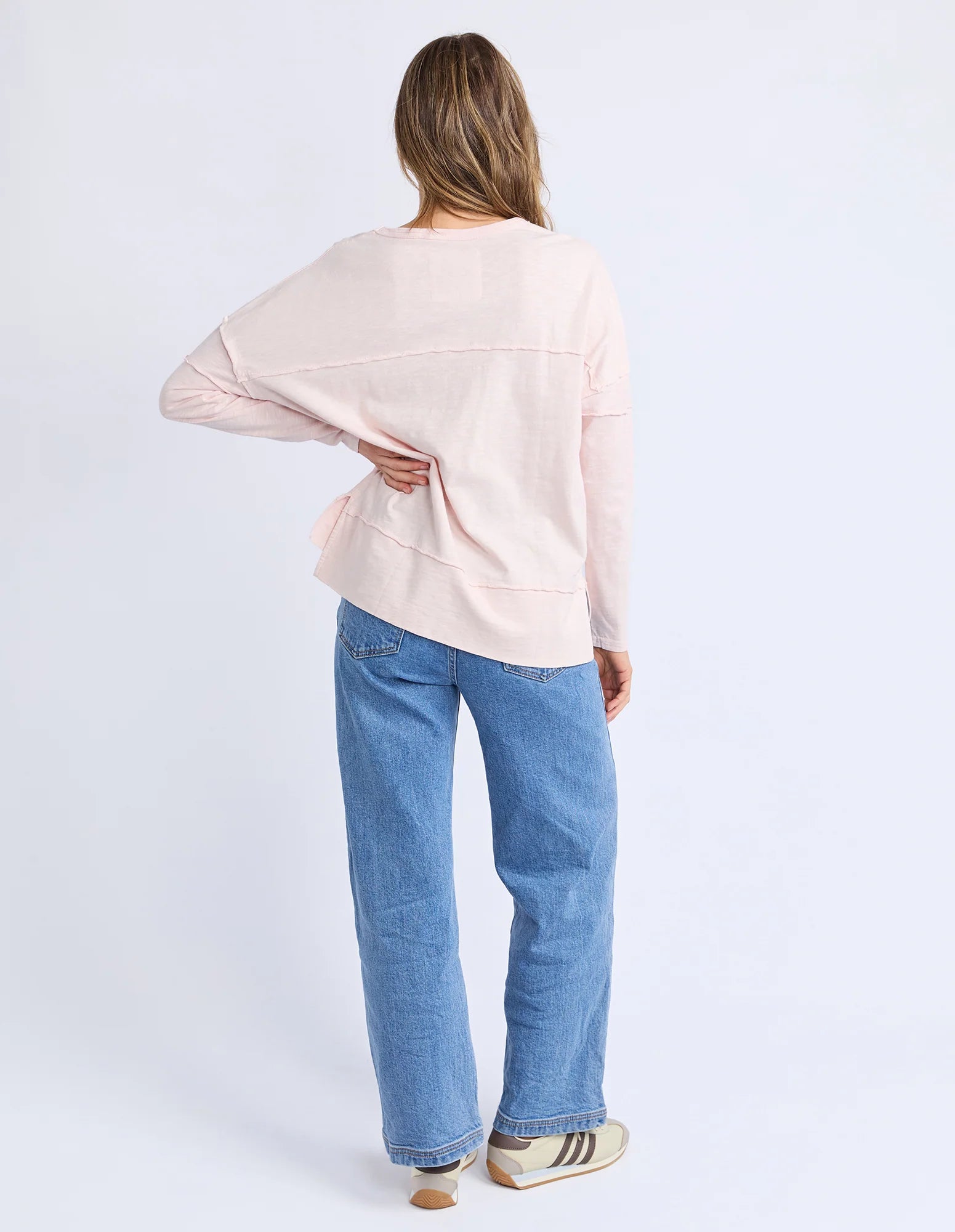 Foxwood - JAYNE THROW ON TOP - PALE PINK