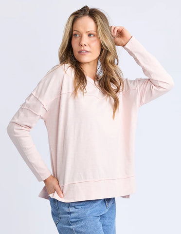 Foxwood - JAYNE THROW ON TOP - PALE PINK