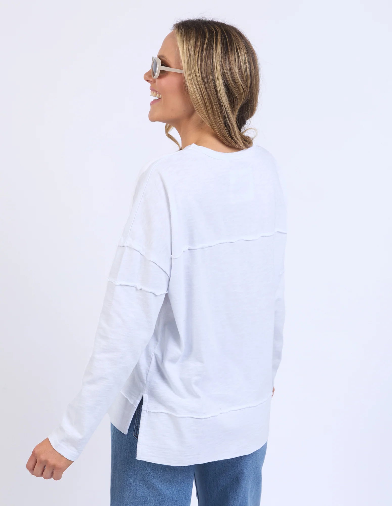 Foxwood - JAYNE THROW ON TOP - WHITE
