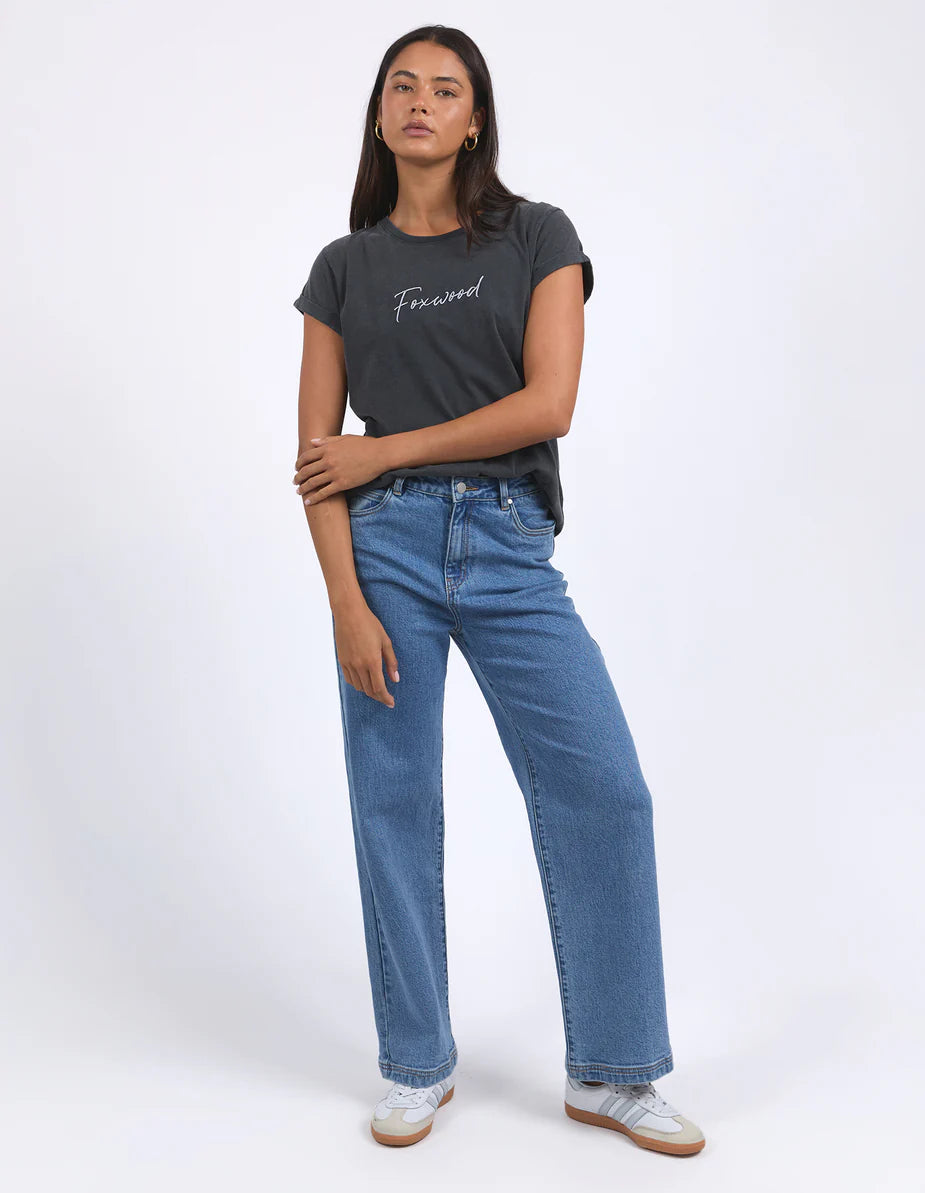 Foxwood - SIGNATURE TEE - BLACK