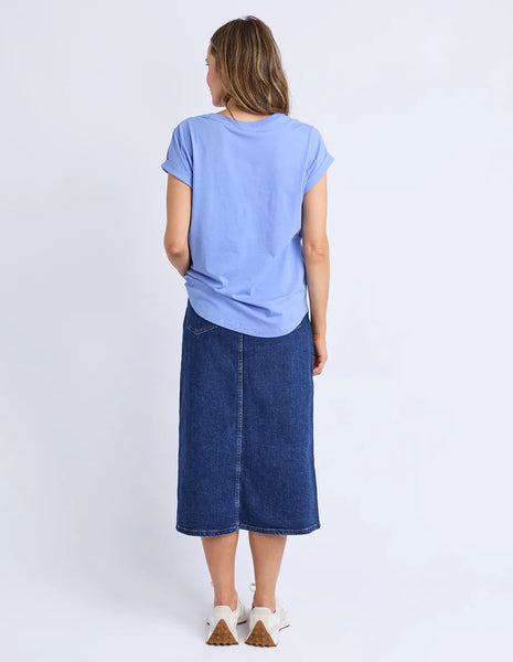 Foxwood - SIGNATURE TEE - NEON BLUE