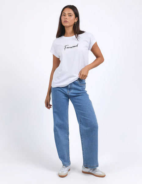 Foxwood - SIGNATURE TEE - WHITE