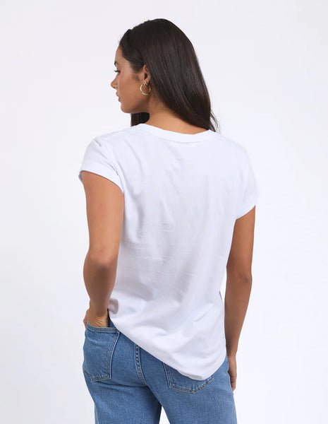 Foxwood - SIGNATURE TEE - WHITE