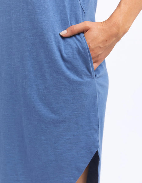 Foxwood - BAY DRESS - BLUE HARIZON