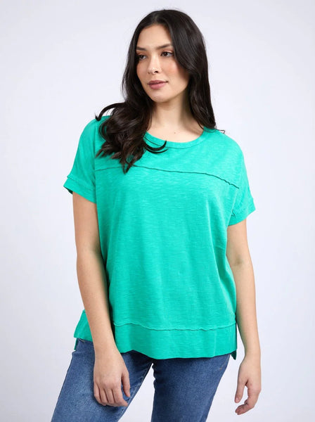 Foxwood - ALLISON TEE - BRIGHT GREEN