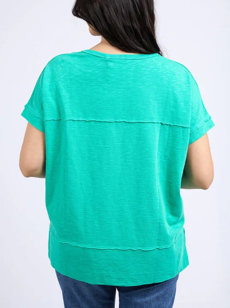 Foxwood - ALLISON TEE - BRIGHT GREEN