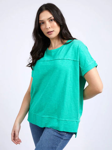 Foxwood - ALLISON TEE - BRIGHT GREEN