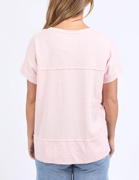 Foxwood - ALLISON TEE - PALE PINK