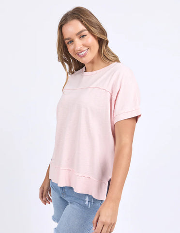 Foxwood - ALLISON TEE - PALE PINK