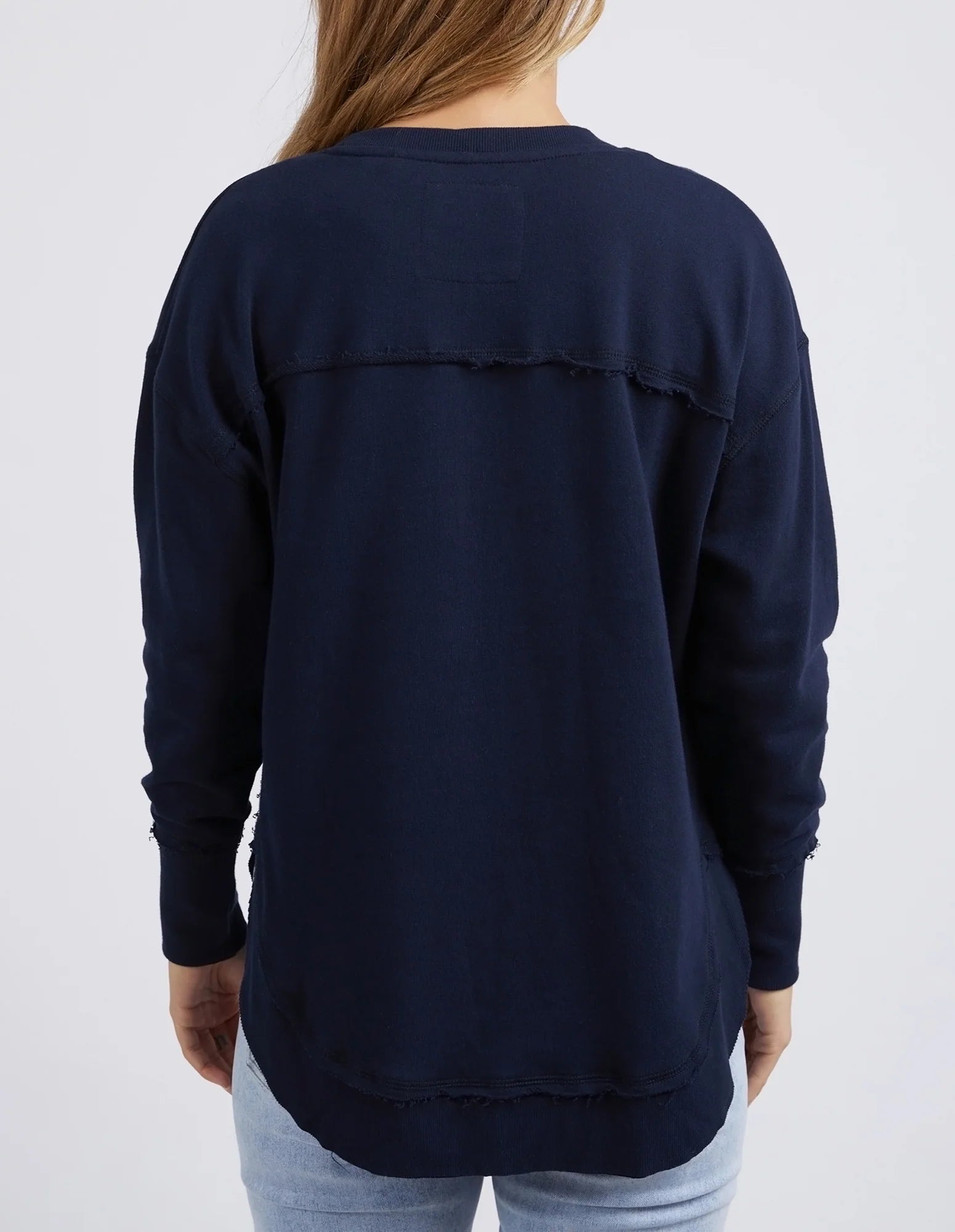 Foxwood - Simplified Crew - NAVY - METALLIC