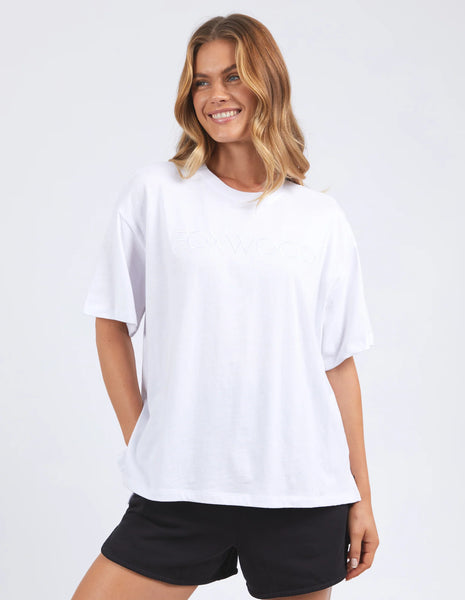 Foxwood -  SIMPLIFIED TEE - WHITE