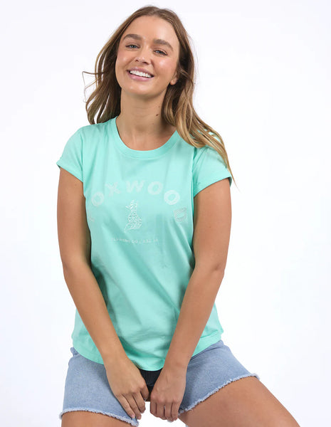 Foxwood - EFFORTLESS TEE - NEON MINT