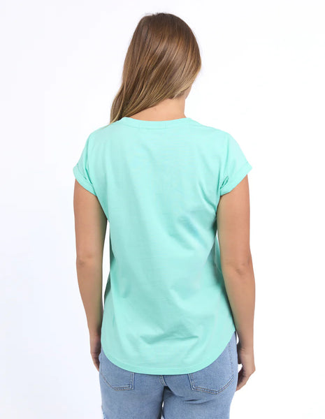 Foxwood - EFFORTLESS TEE - NEON MINT
