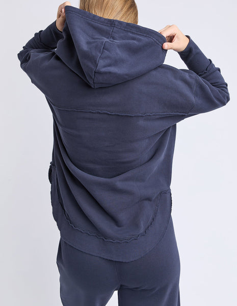 Foxwood - Simplified Hoodie - NAVY