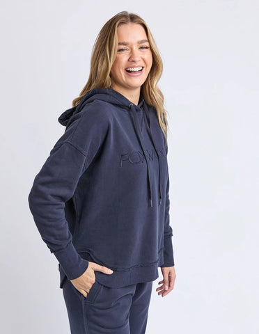 Foxwood - Simplified Hoodie - NAVY