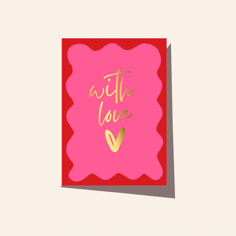 Elm Paper | Card | Wavy with Love
