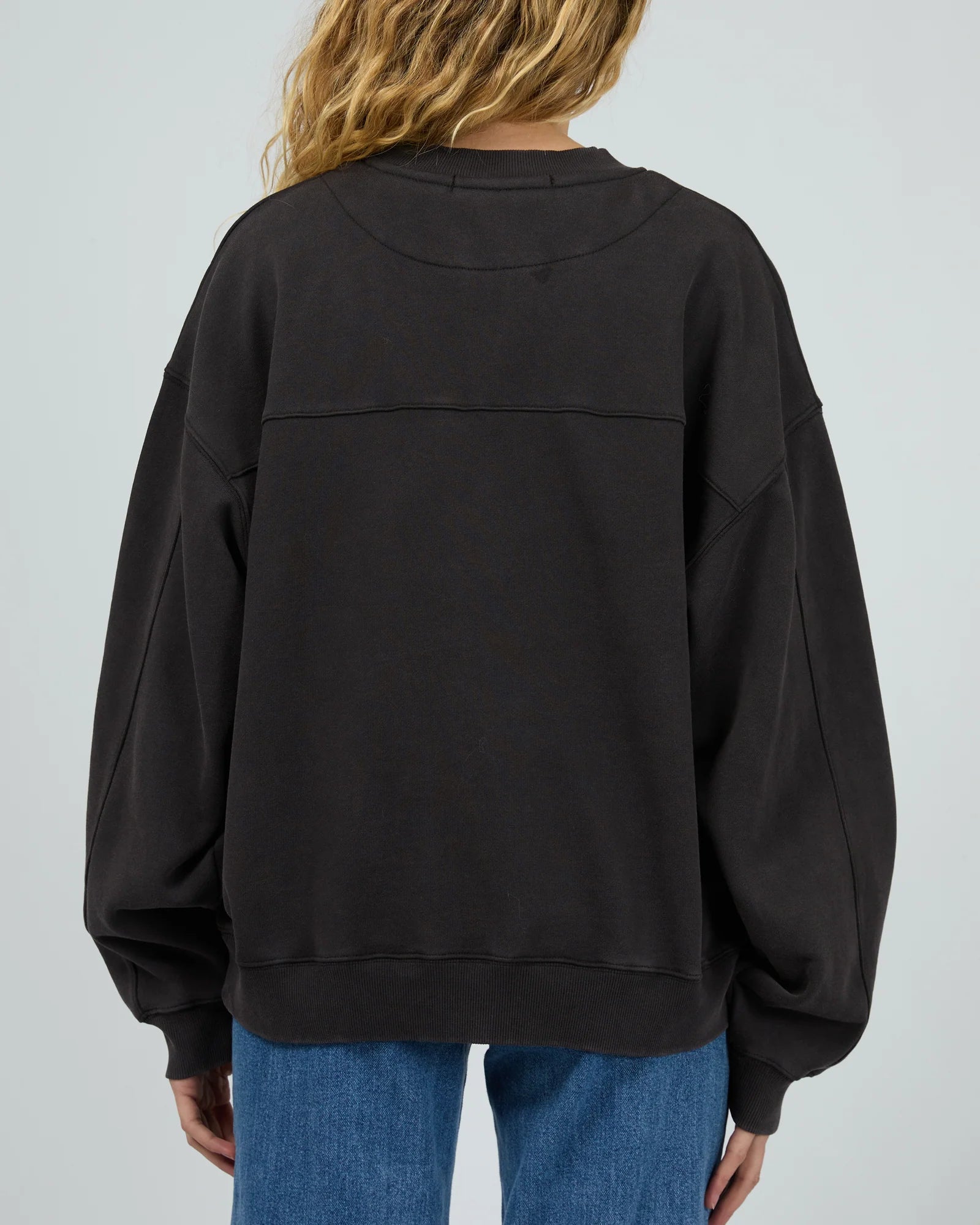 Silent Theory - AUTHENTIC CREW - WASHED BLACK