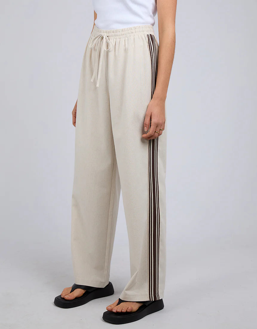 SILENT THEORY - MATILDA LINEN PANT - NATURAL