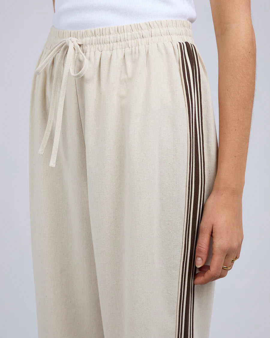 SILENT THEORY - MATILDA LINEN PANT - NATURAL