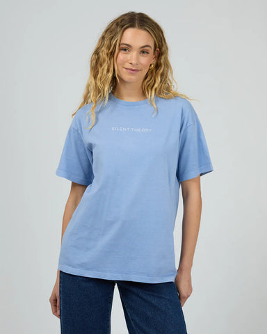 Silent Theory - LOGO TEE - LIGHT BLUE